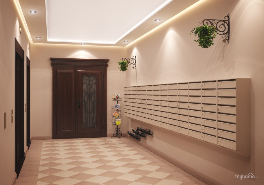 Двери венге в Светлом интерьере