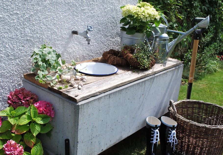 Раковина для дачи