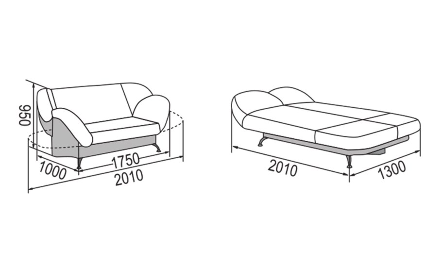 Диван-книжка клик-кляк Биг Бен