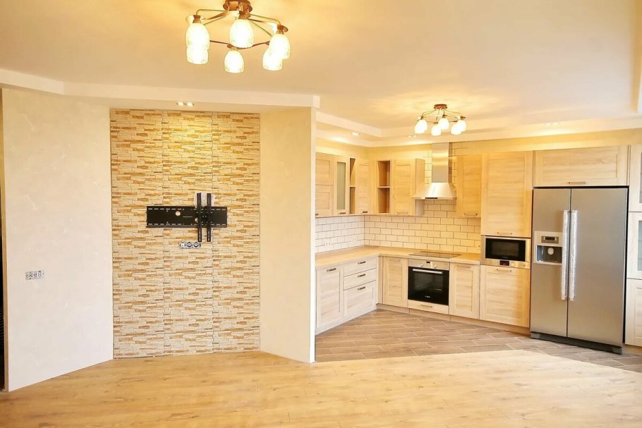 Интерьер студии 28 кв