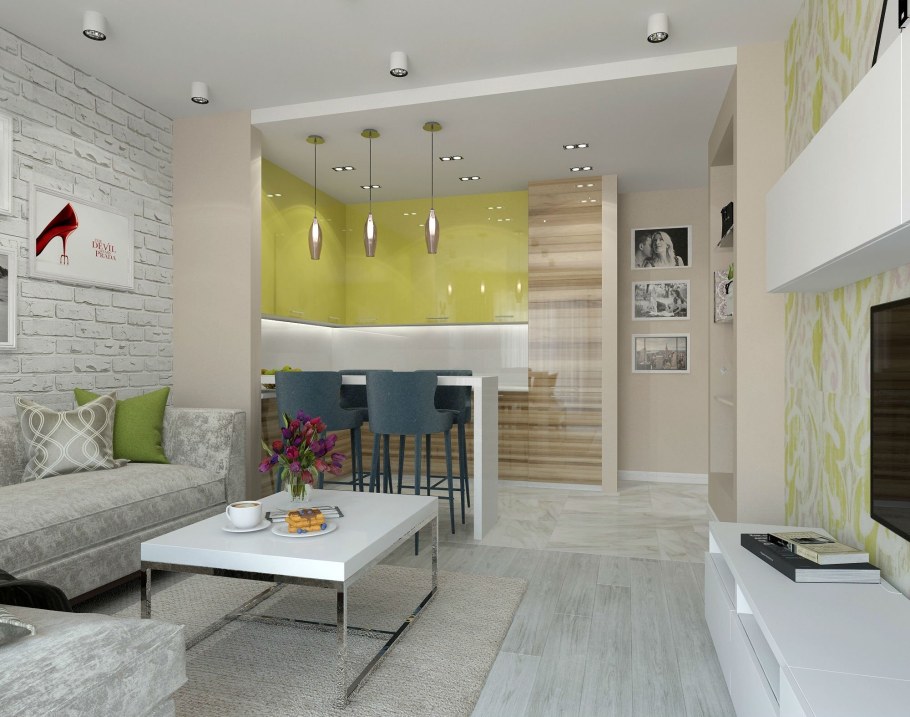 Планировка студия 30м 30 кв