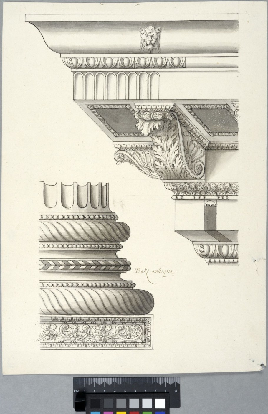 Коринфский ордер орнамент
