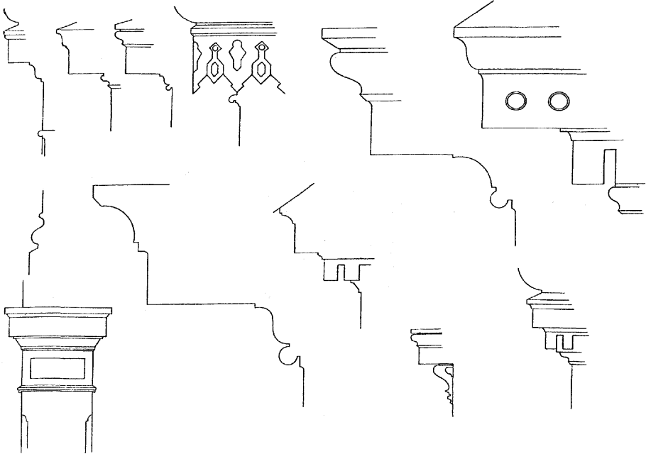 Архитектурный облом с тенью