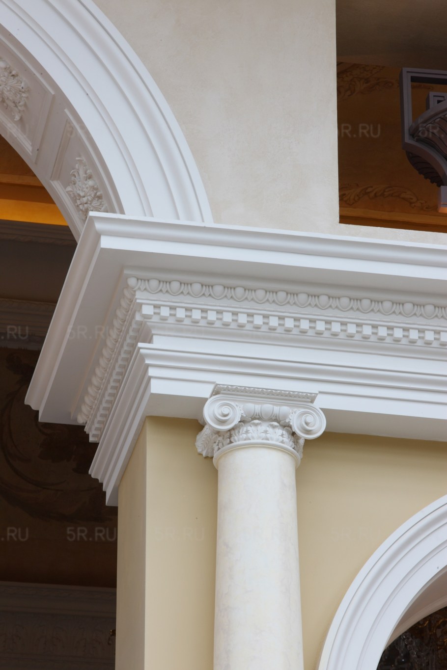 Карниз вектор сбоку