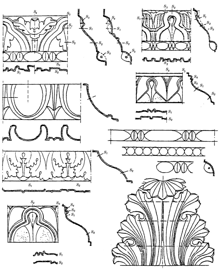 Архитектурные детали карниза