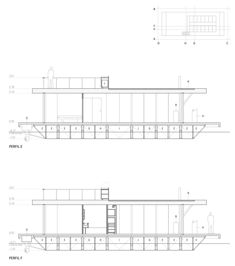 Плавучий дом чертежи