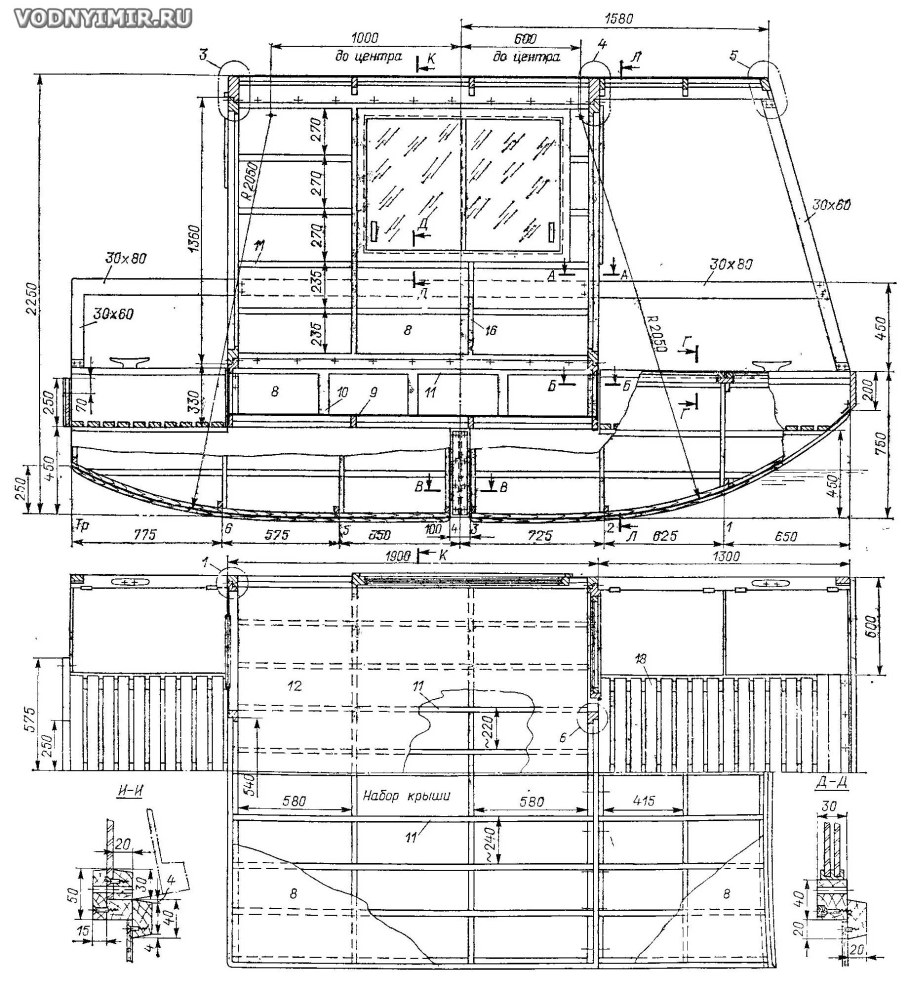 Плавдача катамаран Золушка