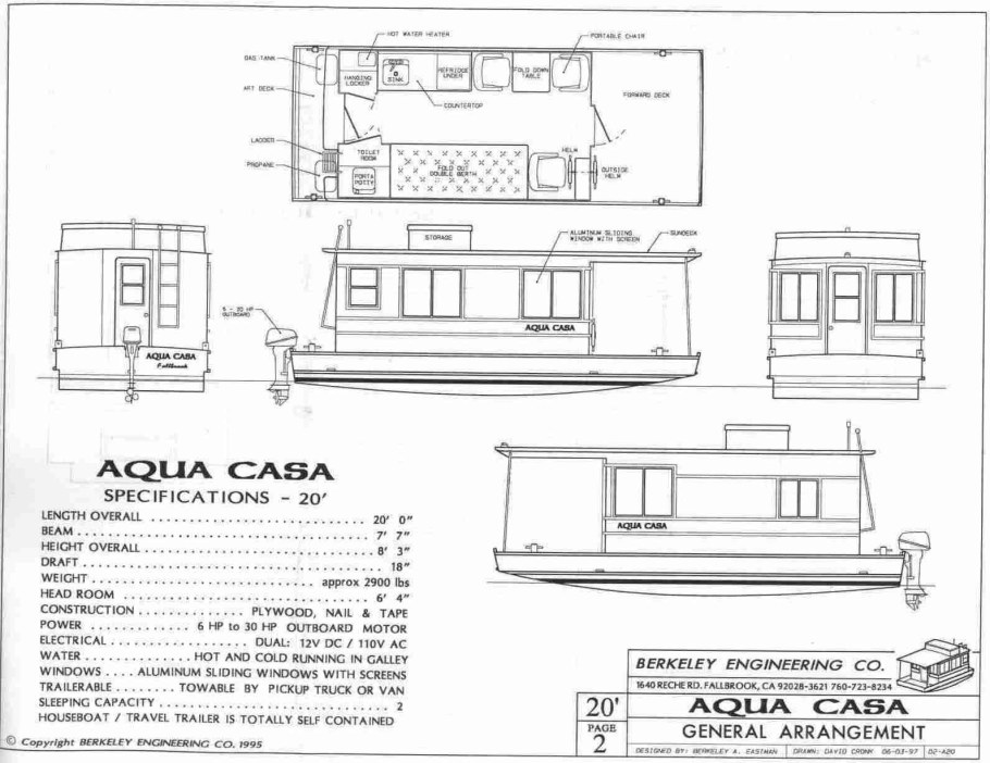 Хаусбот чертежи