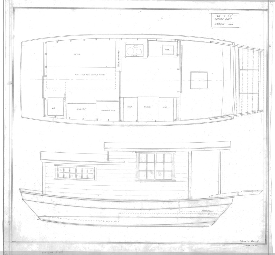 House Boat building Plan