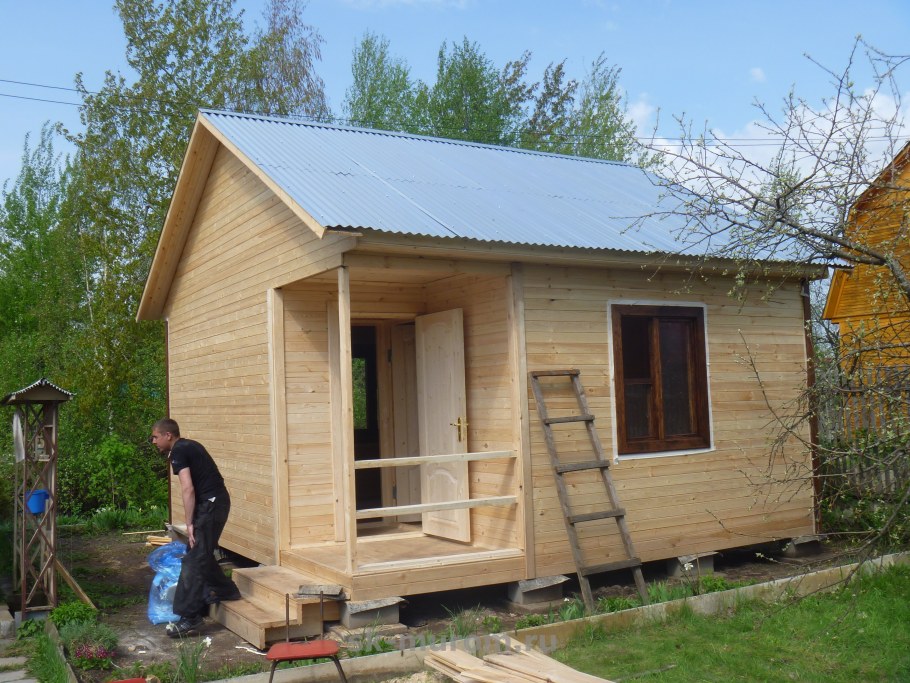 Каркасный сарай 6х5