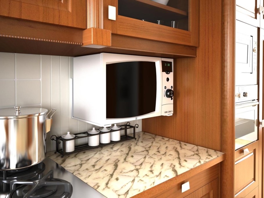 Подвешенная микроволновка