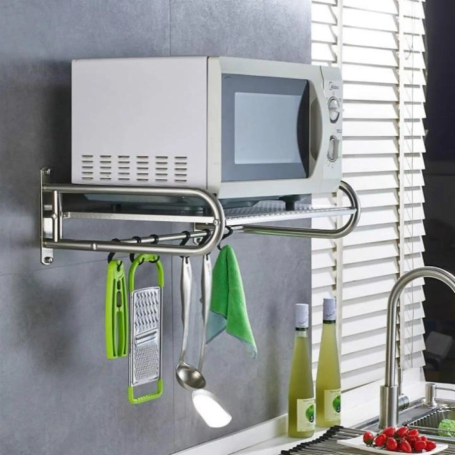 Кронштейн Holder MWS-2003, для СВЧ, черный