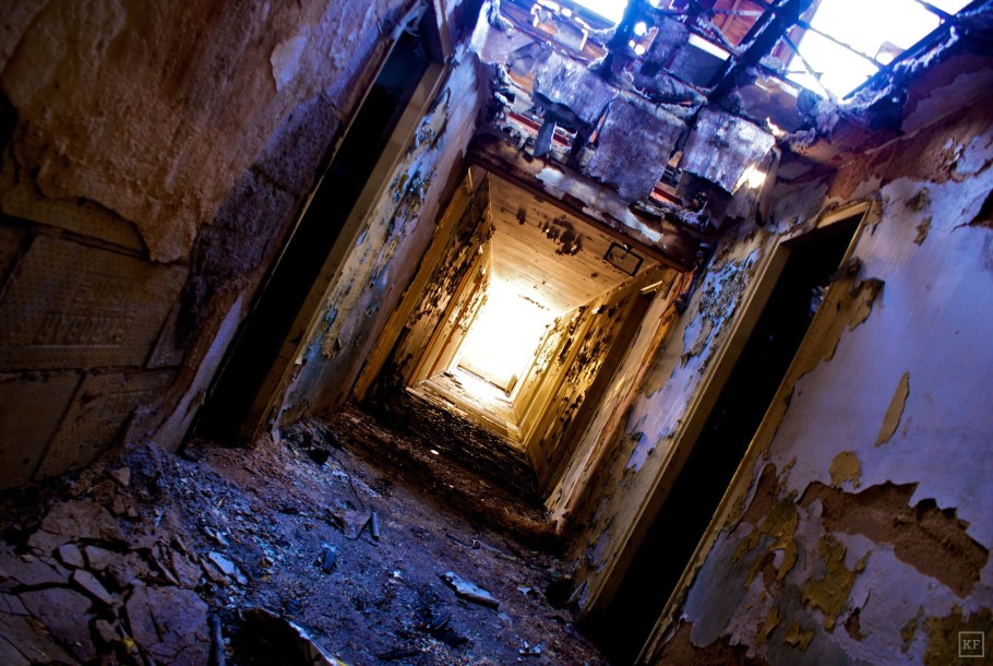 Заброшенная шахта лифта