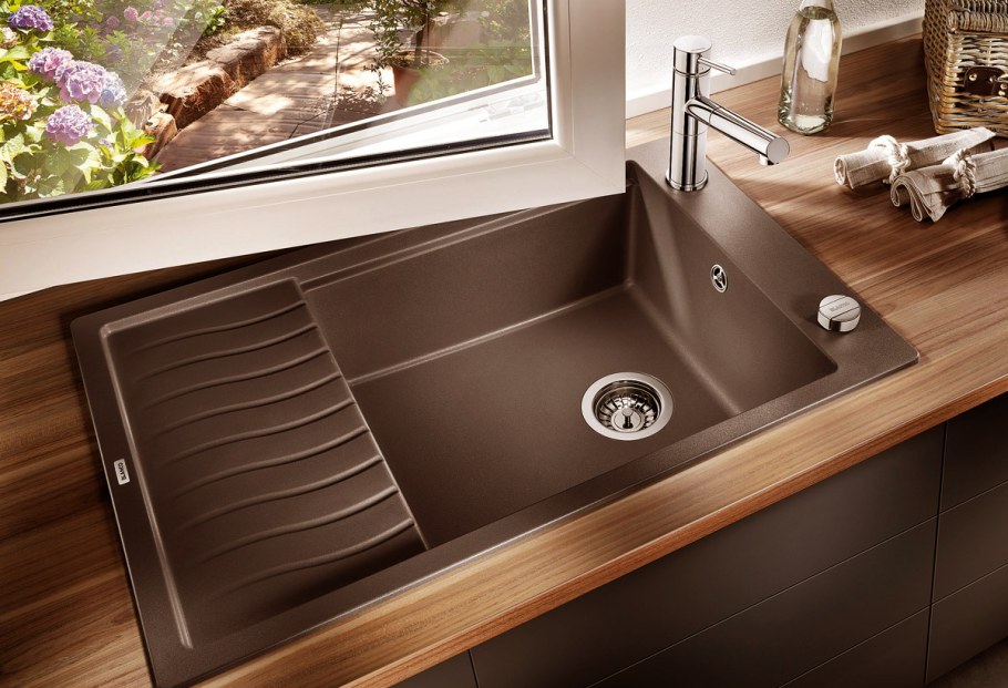 Мойка для кухни Blanco Elon XL 6 S темная скала
