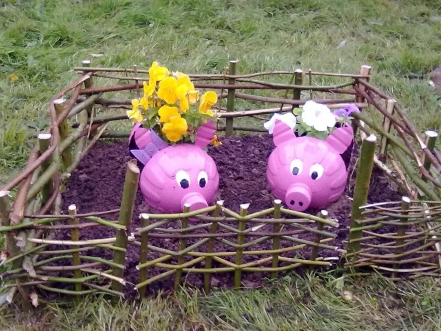 Поделки для сада и огорода своими руками