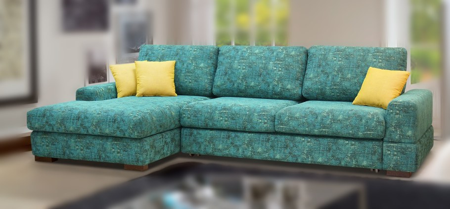 Диван угловой Нью-Йорк (поло) софт модель 16