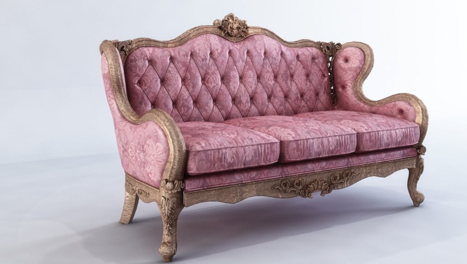 Диван во французском стиле