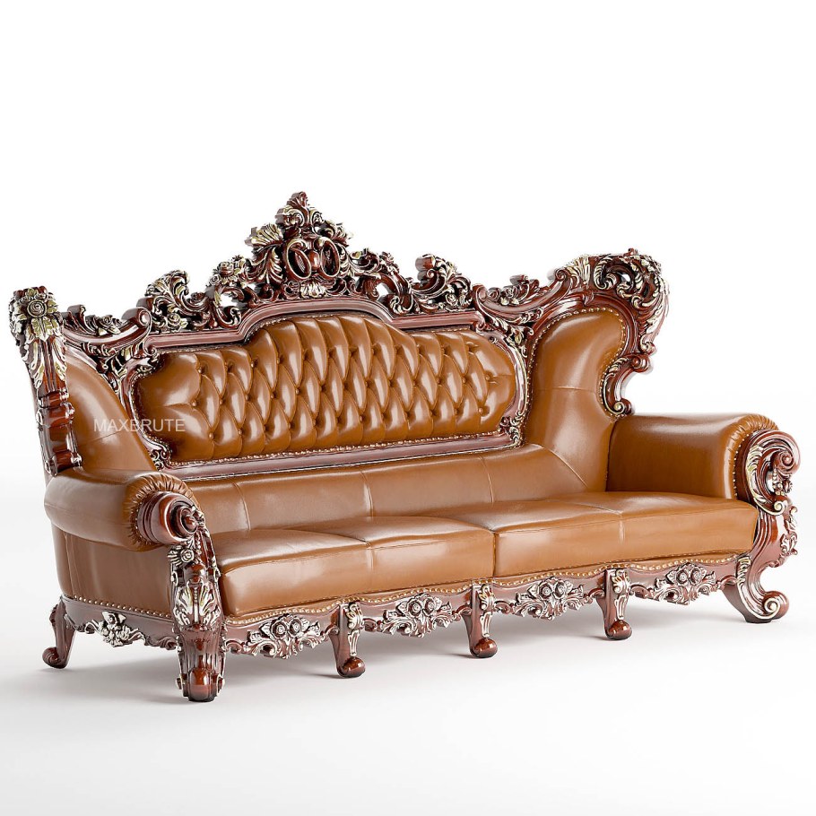 Классический диван 3д модель