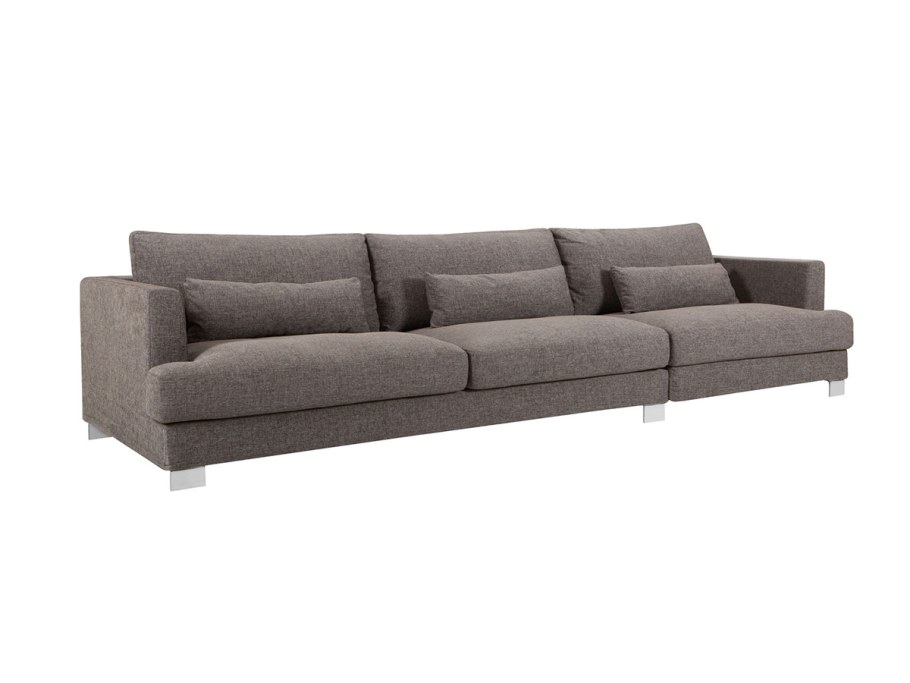 Серый диван