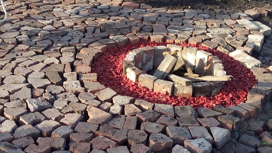 Кладка кирпича