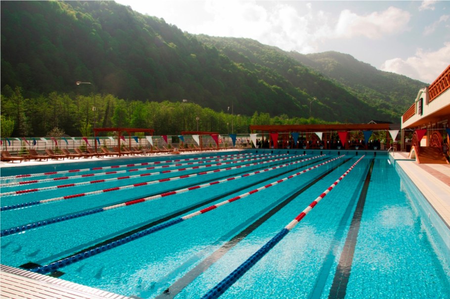 Гранд отель Поляна Сочи бассейн