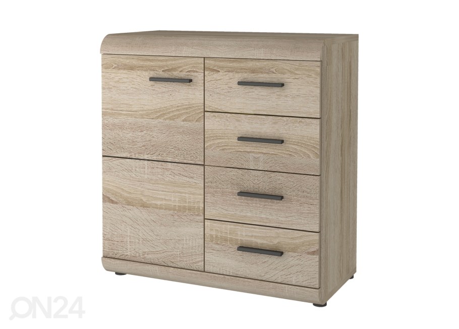 Комод тумба 2d4s 120см бетон,