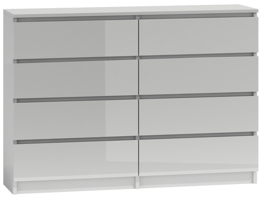 Комод Нексус белый глянец