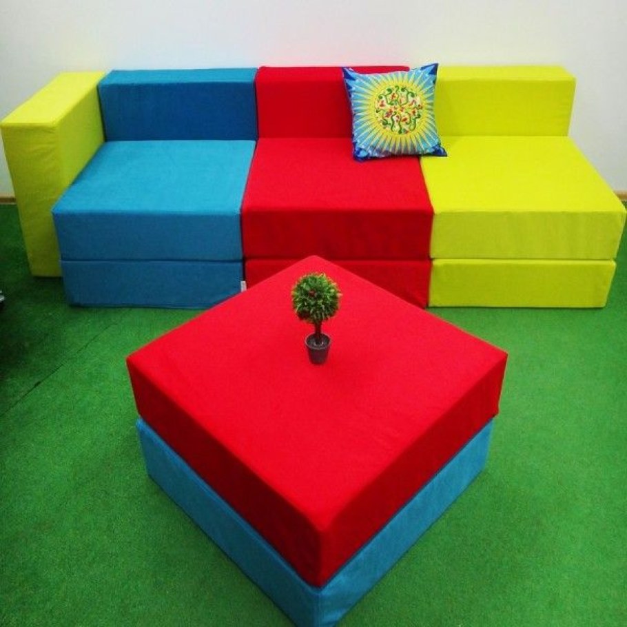 Модульная мягкая мебель трансформер