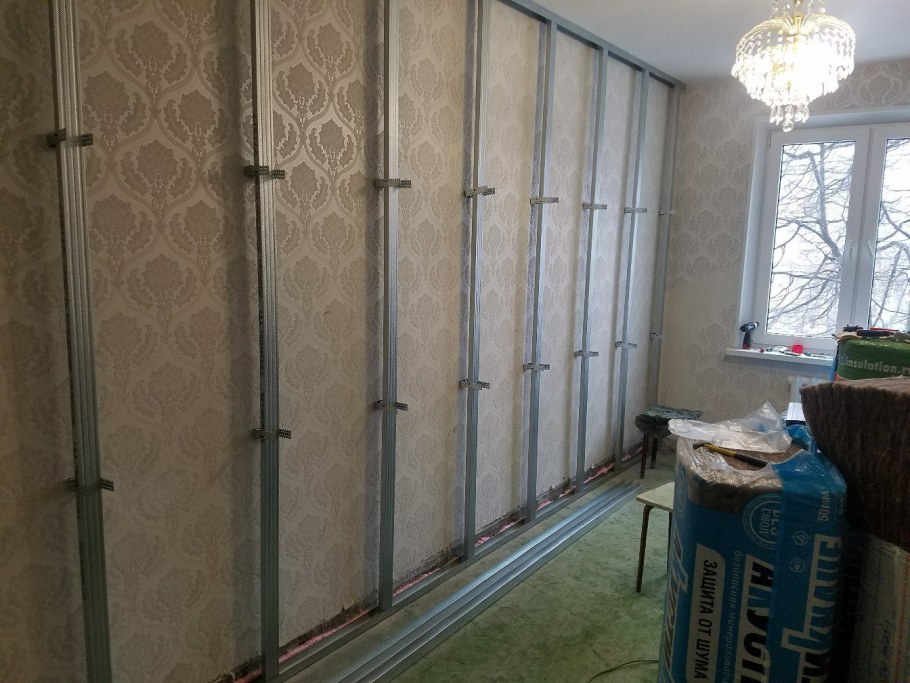 Шумоизоляция стен в квартире