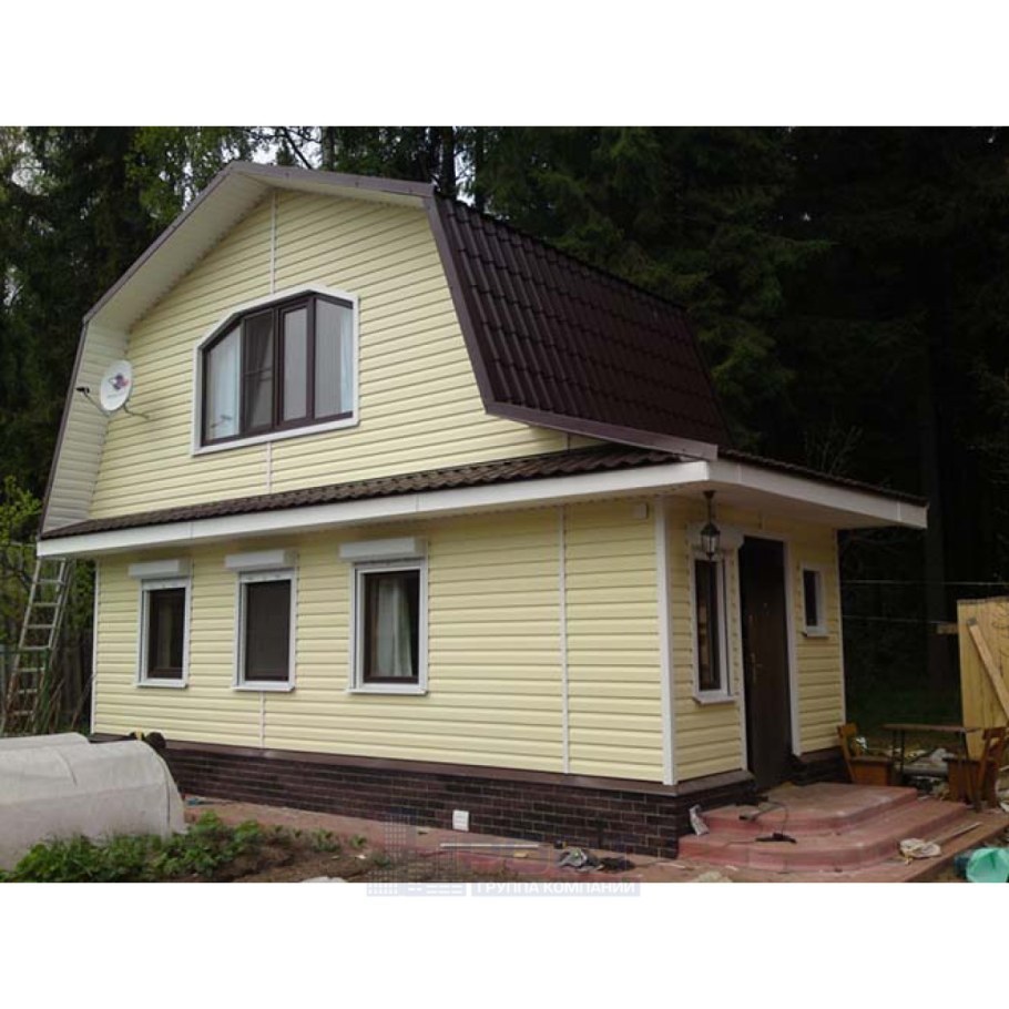 Дом обшитый сайдингом