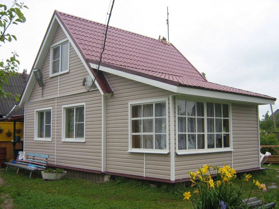 Сайдинг дачный дом