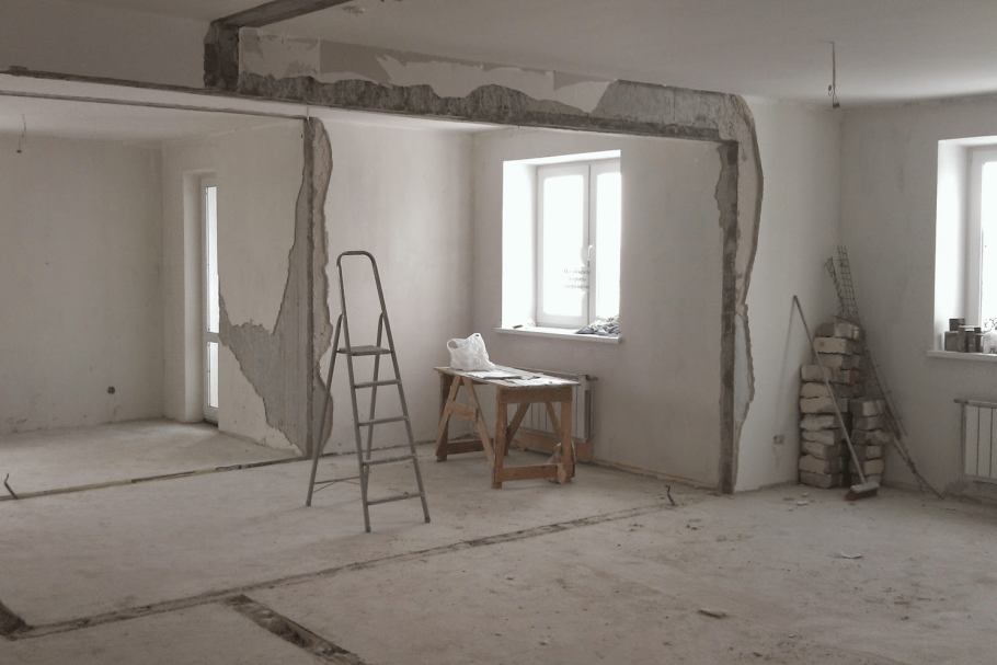 Новостройка без отделки