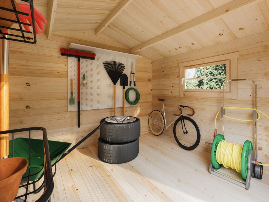 Летняя кухня с перголой и мангалом