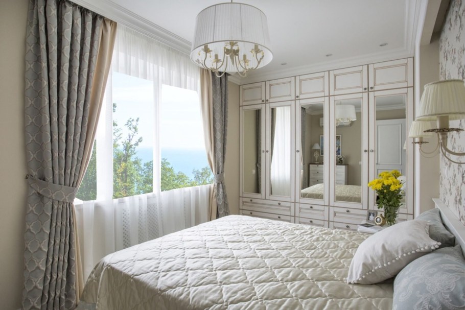 Шторы для маленькой спальни