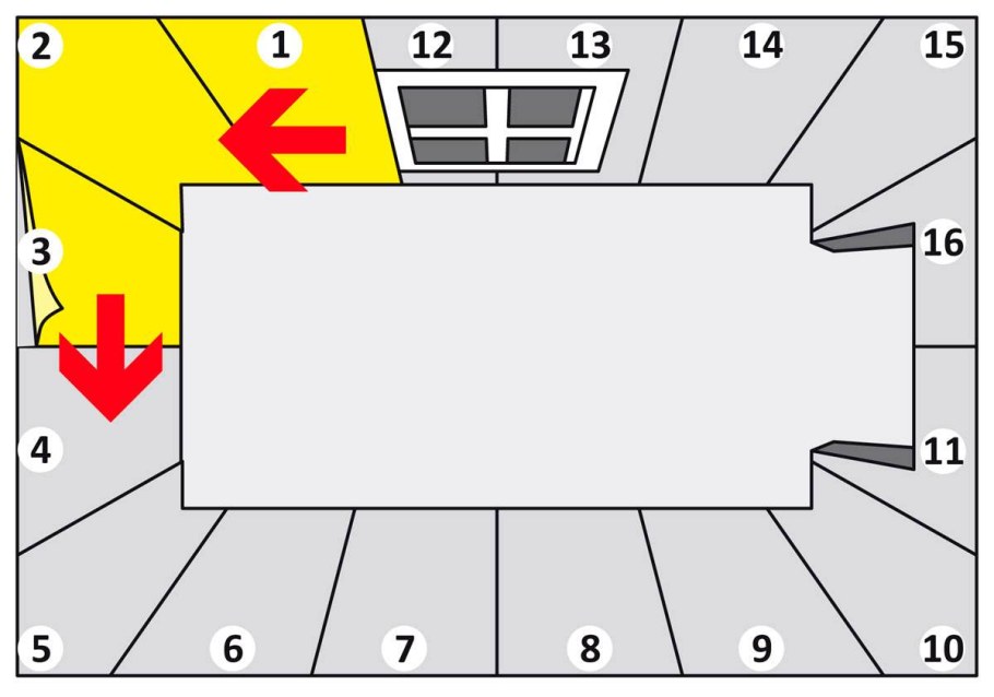 Порядок поклейки обоев