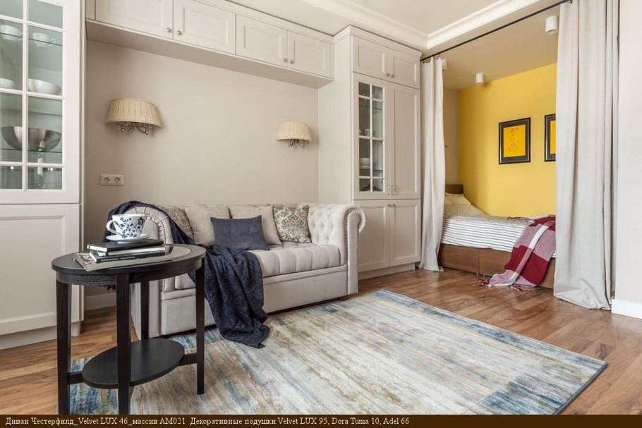 Интерьер квартиры с нишей