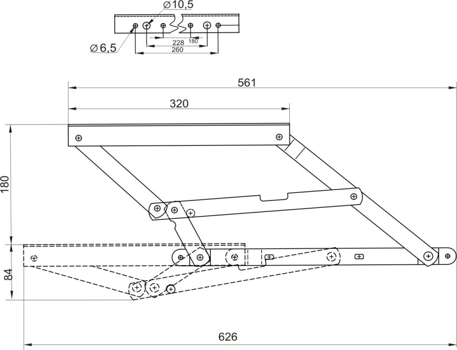 Механизмы раскладывания диванов Дельфин