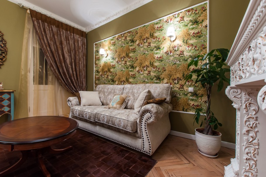 Декор в интерьере гостиной