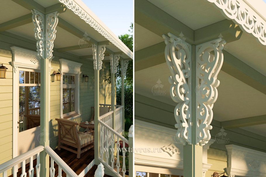 Загородный дом Анастасии Немоляевой