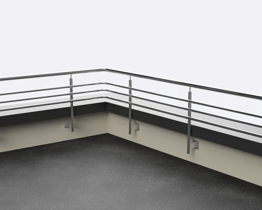 КОНТРФОРС В леерном ограждении