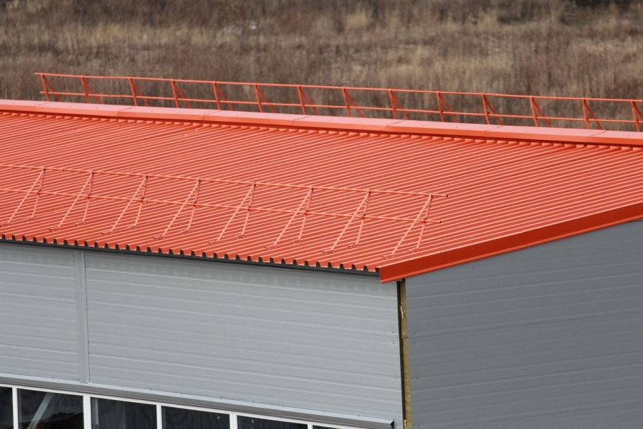 Ограждение кровли 1200 мм чертеж