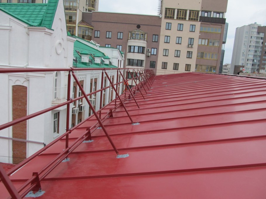 Кровельное ограждение МЕТАЛЛПРОФИЛЬ