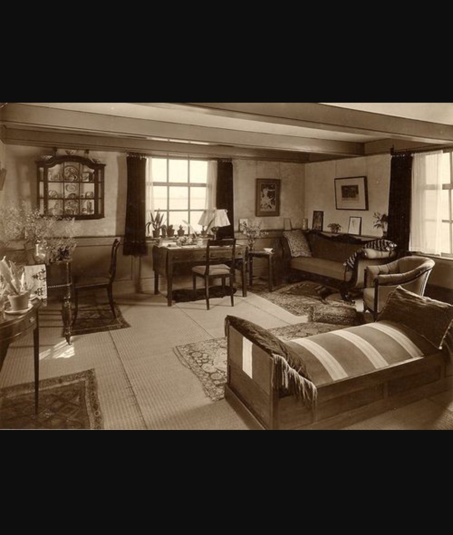 Бельгийская гостиная 1930