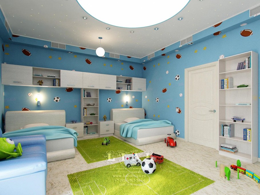 Спальня для двух мальчиков