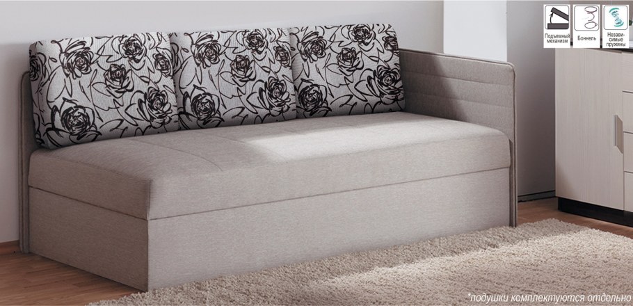 Тахта Юлия 80 с пружинным блоком