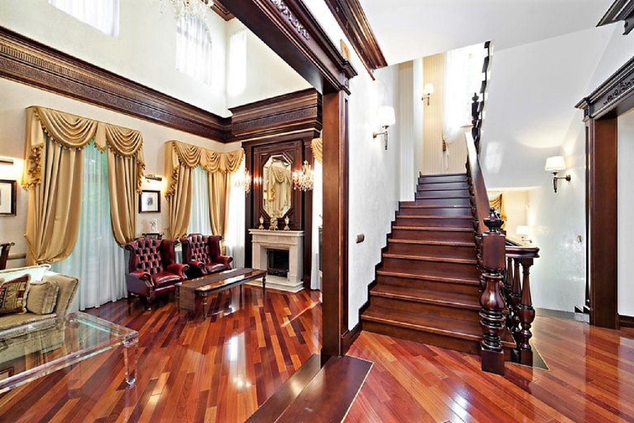 Дом на Рублевке внутри