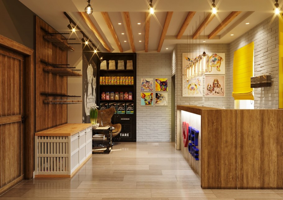 Зоомагазин интерьер