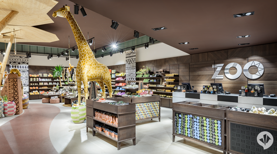 Прилавок зоомагазина