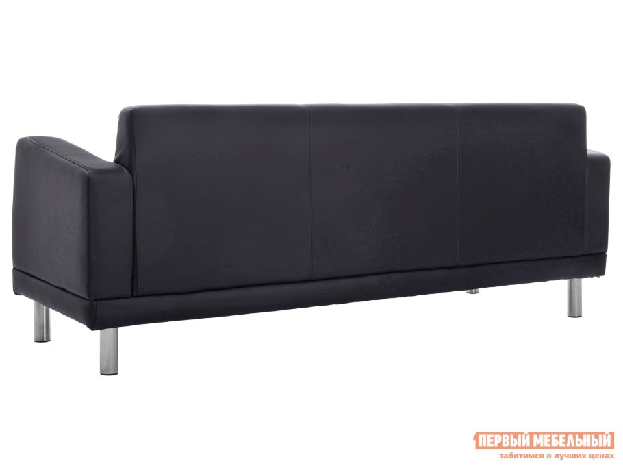 Диван Милан трехместный Фабрикант черный