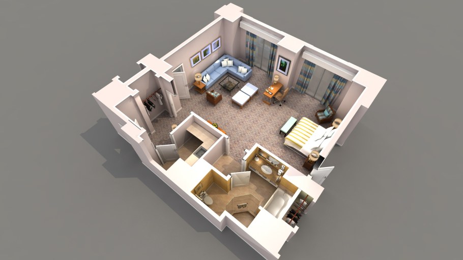 Планировка трехкомнатной квартиры в симс 4